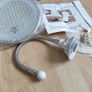 Flexible and detachable make up/shaving mirror with LED light. Image 2