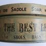 Vintage 1930s "propert's Leather & Saddle Soap" Tin British Horse Drun Image 7