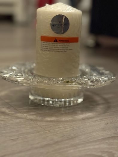 waterford crystal candle holder