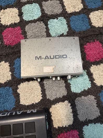 M-Audio Axiom 49 and m audio interface