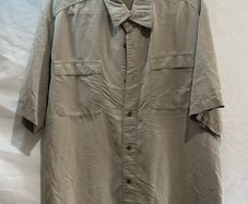 short-sleeve button-down casual shirt