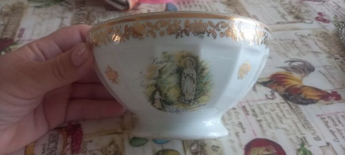 Porcelain bowl our lady