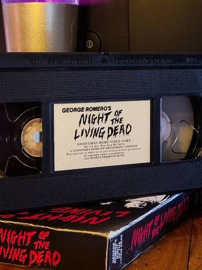 Night Of The Living Dead VHS