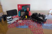 Near perfect Nintendo Switch beginner Bundle + 3 Games, Pro Controller and extra storage
