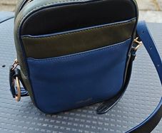 Diane Von Furstenberg Leather mini satchel cross body camera bag bag