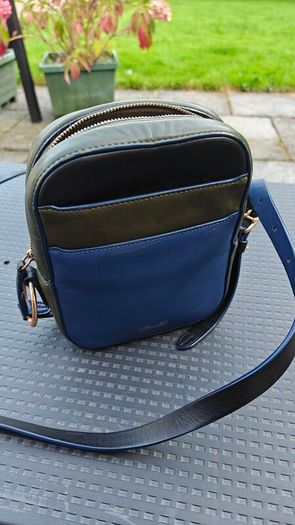Diane Von Furstenberg Leather mini satchel cross body camera bag bag