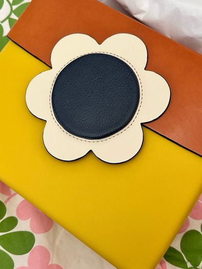 Orla Kiely Bag Giant Flower Fairfield Lemon