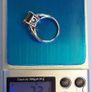 Natural Honey Quartz 3 ct  Ring 925 Silver Image 9