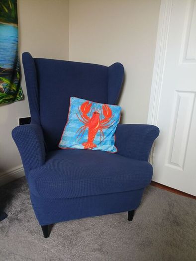 IKEA wing armchair