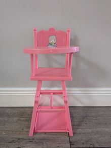 Pink Doll High Chair