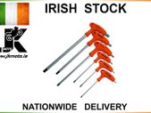 Hex Key Set - 6 Piece T-handle With Ballpoint