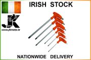 Hex Key Set - 6 Piece T-handle With Ballpoint