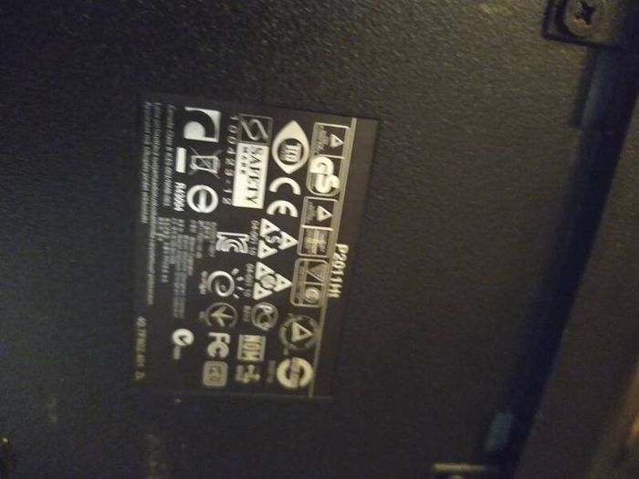 Dell p2011t 20 inch Monitor