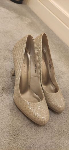Ladies sparkly shoes M&S collection size 7- brand new