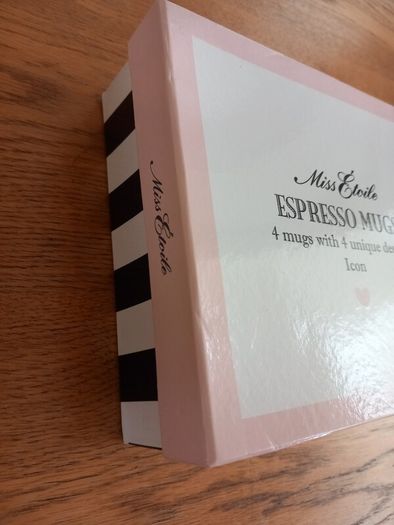 Brand New Espresso Mugs Giftset