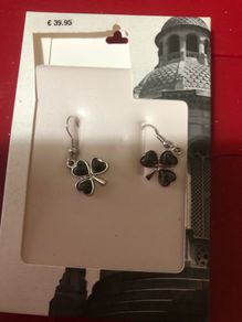 Ladies sliver earrings