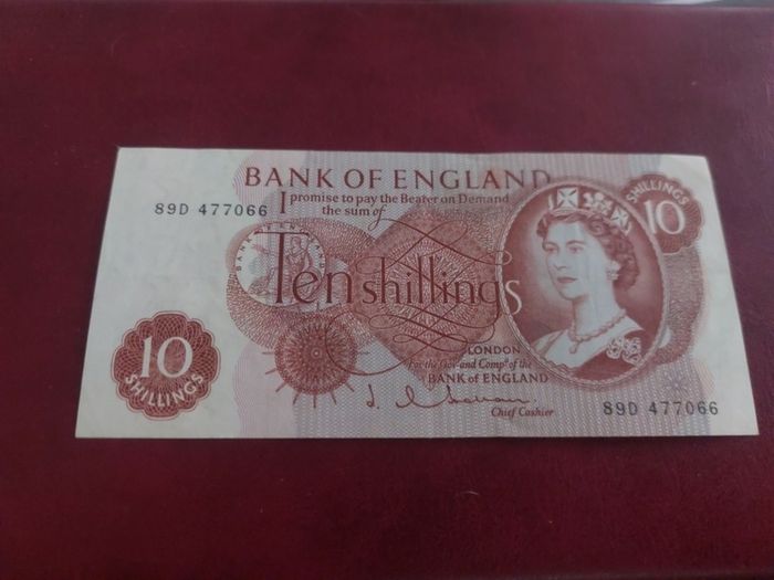 uk 10 shilling note
