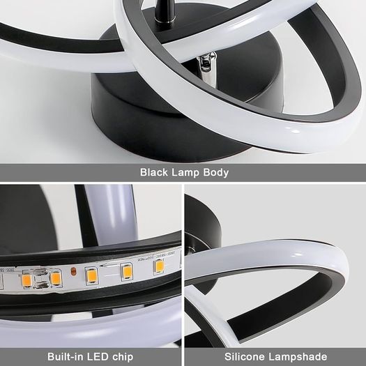 NEW SALE | LED Ceiling Lights, 22W 2500LM Creative Flower Design Ceiling Light, Aluminium Ceiling Lighting Fixture for Living Room, Bedroom, Kitchen, Hallway, Warm White 3000K