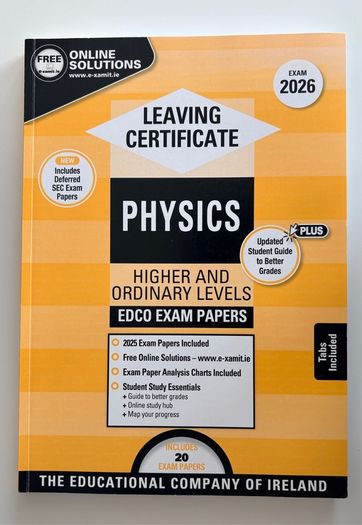 Leaving Cert Physics Edco Exam Paper 2026