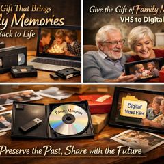 The Gift That Brings Family Memories Back to Life - VHS / VHSC
