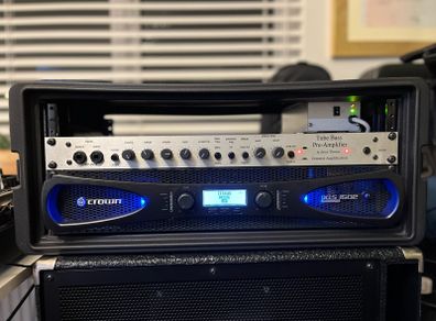 Bass Amp Demeter Vtbp-201s Tube Bass Preamplifier + Crown XLS 1502