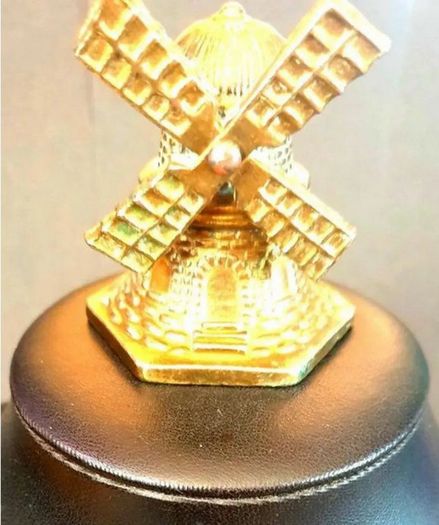 Vintage Brass Windmill In great Vintage Condition