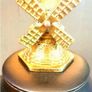 Vintage Brass Windmill In great Vintage Condition Image 7