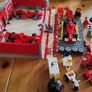 Rare Michael Schumacher/Felipe Massa Lego Garage Image 2
