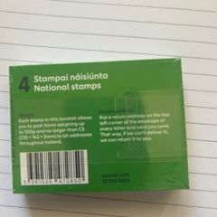 Booklet of 100 x national stamps An Post