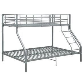 Metal frame bunk bed