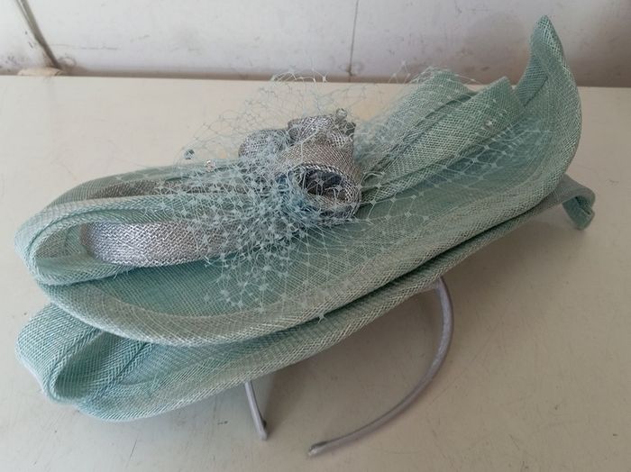 Blue Headpiece