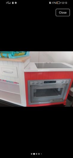 Barbie playdough kitchen set