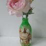 Handmade Decoupage Bottle Vase Image 2