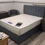King Size bed with mattress Image 8