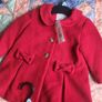 xmas dress and coat 6-9mths brand new Image 2