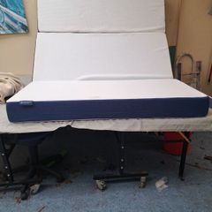 Campervan folding Molblly mattress.