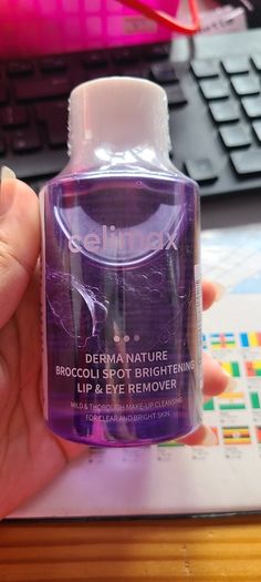 Korean Brand Celimax Lip & Eye Remover Derma Nature Broccoli Spot Brightening in 120ml