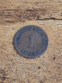 German Empire, Germany, 1 Pfennig 1894 E - free standard postage