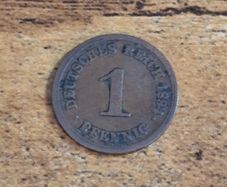 German Empire, Germany, 1 Pfennig 1894 E - free standard postage