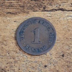 German Empire, Germany, 1 Pfennig 1894 E - free standard postage
