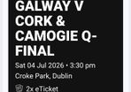 Hurling semi final tickets