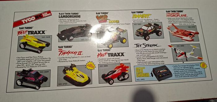 Tyco R/c turbo red lamborghini
