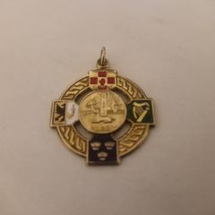 Official GAA International Football Rules Medal 1998