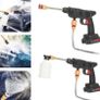 NEW Portable Cordless Pressure Car Washer + 2 Batteries Image 2