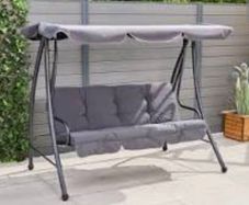 Brand New - 3 seater garden swing lounger