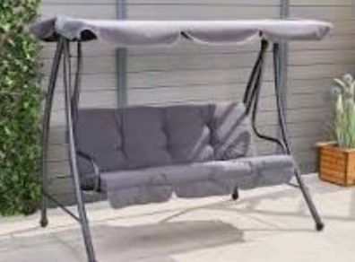 Brand New - 3 seater garden swing lounger