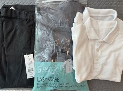 school uniform bundle brand new. Age 8/9