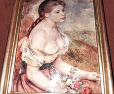 Beautiful painting or picture on canvas