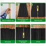 12 x Trapezoidal Sheet 7 m, 110 x 45 cm, Metal Galvanised Rust Resistant Weatherproof Profile Sheet Roof Sheet Corrugated Sheet Roof Panels Tool Shed Carport (BLACK-12 Pieces) Image 6