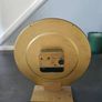 Kienzle brass table clock with base, approx. 19 cm high Image 2